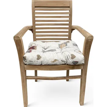 Podsedák Polstr na křeslo 5cm motiv srdce LOVE