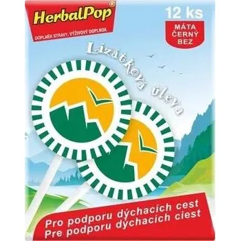 HerbalPop 12 ks pro podporu dýchacích cest