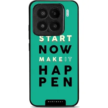 Pouzdro na mobilní telefon Lesklý kryt Mobiwear Glossy - Xiaomi 15 - G079G Make it hapen (Prémiové lesklé pouzdro, obal, kryt Mobiwear Glossy na mobil Xiaomi 15 - G079G Make it hapen, materiál Plast + TPU silikon - krytí po všech stranách, neošoupatelný potisk, tenké provedení,)