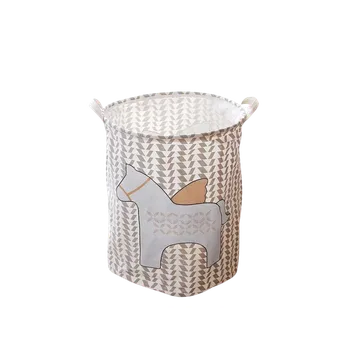 Dětsný nábytek Koš na hračky a prádlo s potiskem PEGAZ 35x45 cm, barevný