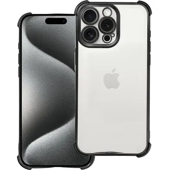 Náhradní kryt pro mobilní telefon Kryt Antishock Electro iPhone 15 Pro Max Pro black