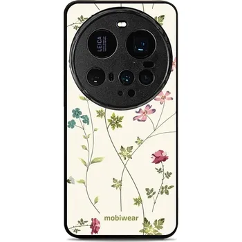 Pouzdro na mobilní telefon Lesklý kryt Mobiwear Glossy - Xiaomi 15 Ultra - G035G - Tenké rostlinky s květy (Prémiové lesklé pouzdro, obal, kryt Mobiwear Glossy na mobil Xiaomi 15 Ultra - G035G - Tenké rostlinky s květy, materiál Plast + TPU silikon - krytí po všech stranách,)
