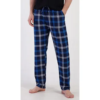 Pánské pyžamo Pánské pyžamové kalhoty Matěj - tmavě modrá - M