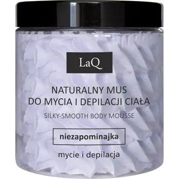 LaQ Niezapominajka přírodní mousse na mytí a depilaci těla, 100 g
