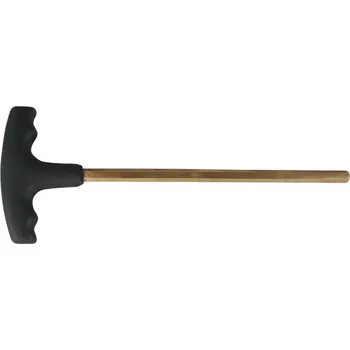 Dílna Úhlový klíč s čepem bronzeplus, vnitřní šestihran, s t-rukojetí, 5 mm, dlouhý