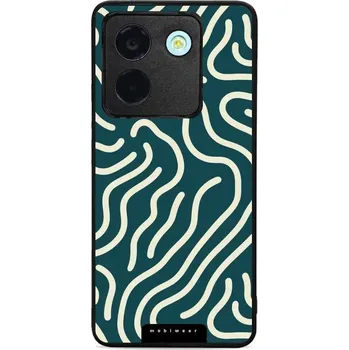 Pouzdro na mobilní telefon Lesklý kryt Mobiwear Glossy - Xiaomi POCO M7 Pro 5G - GA61G Béžové linky (Prémiové lesklé pouzdro, obal, kryt Mobiwear Glossy na mobil Xiaomi POCO M7 Pro 5G - GA61G Béžové linky, materiál Plast + TPU silikon - krytí po všech stranách, neošoupatelný potisk