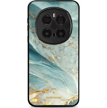 Pouzdro na mobilní telefon Lesklý kryt Mobiwear Glossy - Honor Magic7 Pro 5G - G022G Zelenkavý a zlatavý mramor (Prémiové lesklé pouzdro, obal, kryt Mobiwear Glossy na mobil Honor Magic7 Pro 5G - G022G Zelenkavý a zlatavý mramor, materiál Plast + TPU silikon - krytí po všech)