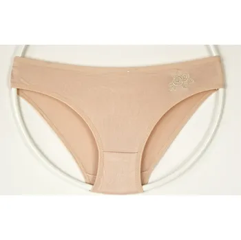 Kalhotky TIMANNI Bambusové kalhotky vzor 523 Velikost: M - L, Barva: tělová