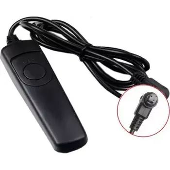 Video kabel TopTechnology Dálková spoušť RS-80N3 pro fotoaparáty Canon, délka kabelu 1m, nahrazuje originál