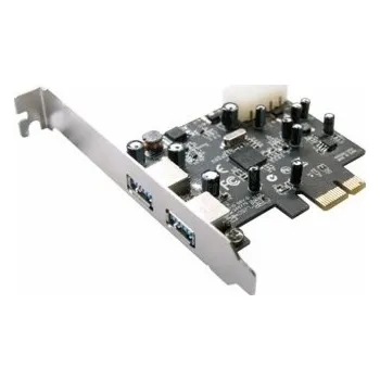USB hub Longshine Řadič PCIe x1 - 2x USB 3.0 (LCS-6380)