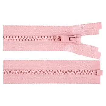 Zip Kostěný zip YKK No 5 délka 50 cm bundový - 1 ks - 811 růžová sv.