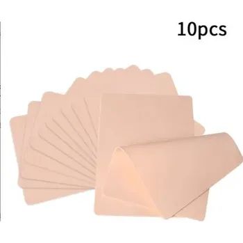 Make-up 3/5/10 kusů tenké tréninkové kůže pro tetování | umělá kůže, tetovací pomůcka - 10 ks