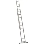 Žebřík Al, 2 x 7 příček, 1,99 m, 3,13 m, výsuvný, ALVE 7207