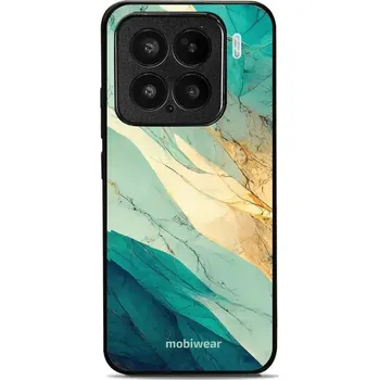 Pouzdro na mobilní telefon Lesklý kryt Mobiwear Glossy - Xiaomi 15 - G024G - Zlatavý a zelenkavý mramor (Prémiové lesklé pouzdro, obal, kryt Mobiwear Glossy na mobil Xiaomi 15 - G024G - Zlatavý a zelenkavý mramor, materiál Plast + TPU silikon - krytí po všech stranách, neošoupateln