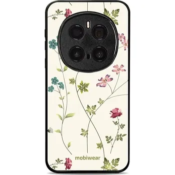 Pouzdro na mobilní telefon Lesklý kryt Mobiwear Glossy - Honor Magic7 Pro 5G - G035G - Tenké rostlinky s květy (Prémiové lesklé pouzdro, obal, kryt Mobiwear Glossy na mobil Honor Magic7 Pro 5G - G035G - Tenké rostlinky s květy, materiál Plast + TPU silikon - krytí po všech stranách
