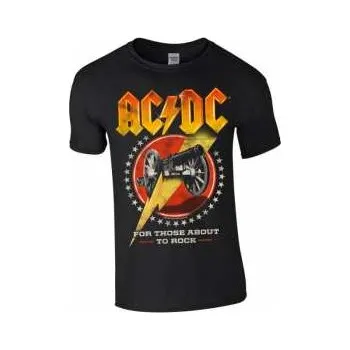 Merch AC/DC: Tričko For Those About To Rock New XXL 2020