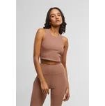 Ladies Sports Top Rib - light brown L