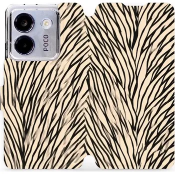 Pouzdro na mobilní telefon Flipové pouzdro Mobiwear - Xiaomi POCO M7 Pro 5G - VA52S V koruně stromu (Knížkové flip pouzdro, obal, kryt na mobil Xiaomi POCO M7 Pro 5G - VA52S V koruně stromu, materiál Umělá kůže + TPU - ochrana 360°, stojánek, silikonová vanička, magnetické zavírání