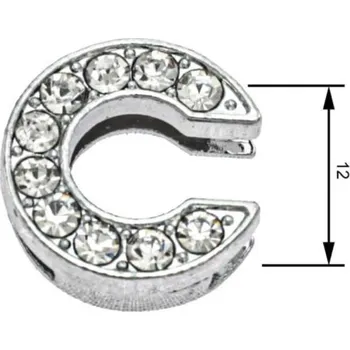 psí známka Navlékací písmenka C 12 mm