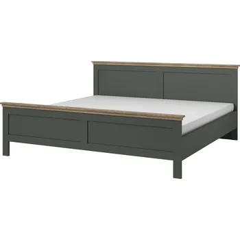 Obývací stěna MOB Elvina S ZJU30 (zelená + dub lefkas tmavý)