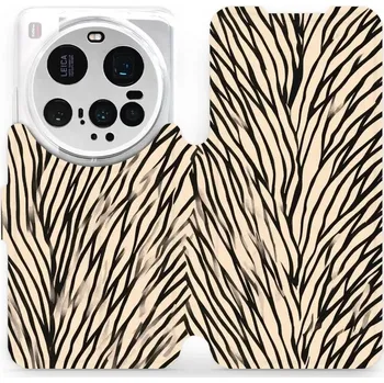 Pouzdro na mobilní telefon Flipové pouzdro Mobiwear - Xiaomi 15 Ultra - VA52S V koruně stromu (Knížkové flip pouzdro, obal, kryt na mobil Xiaomi 15 Ultra - VA52S V koruně stromu, materiál Umělá kůže + TPU - ochrana 360°, stojánek, silikonová vanička, magnetické zavírání)