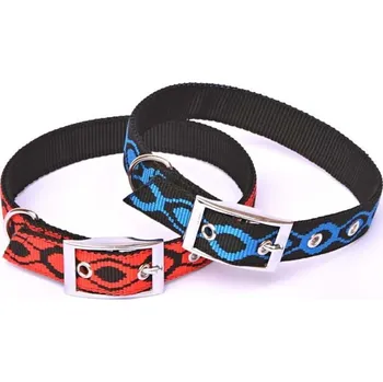 Obojek pro psa Obojek popruh kovové zapínání 35 - 45 x 2,5 cm