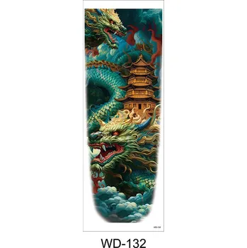 Tetování Dočasné voděodolné tetování na celou ruku - Drak - WD - 132