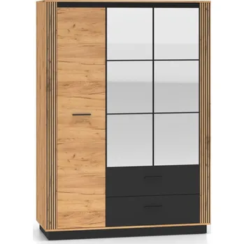 Šatní skříň Třídveřová skříň se dvěma zásuvkami Urso - ML Meble 150x210 cm