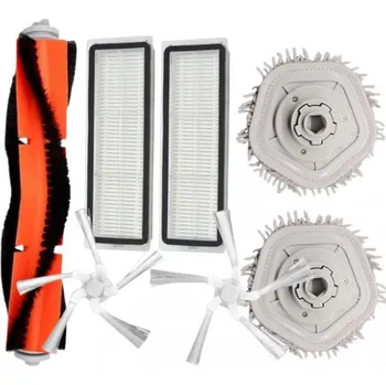 Sada příslušenství pro robotický vysavač Kartáče, HEPA filtry, držáky mopu s mopy pro XIAOMI DreameBot W10 7ks sada