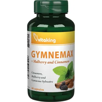 Fitness strava Vitaking Gymnemax + Mulberry and Cinnamon 750 mg 60 kapslí