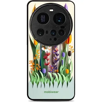 Pouzdro na mobilní telefon Lesklý kryt Mobiwear Glossy - Xiaomi 15 Ultra - G015G Barevné květinky (Prémiové lesklé pouzdro, obal, kryt Mobiwear Glossy na mobil Xiaomi 15 Ultra - G015G Barevné květinky, materiál Plast + TPU silikon - krytí po všech stranách, neošoupatelný potisk,)
