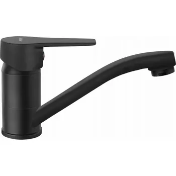 Vodovodní baterie NoName Umyvadlová baterie BTR2ABL / FERRO / RITTO / UMYVADLOVÁ BATERIE S OTOČNÝM VÝTOKEM, ČERNÁ /