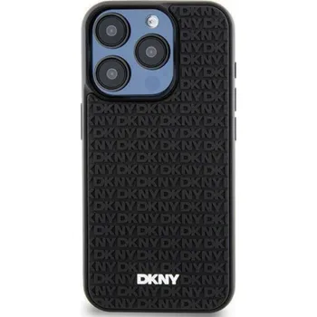 Pouzdro na mobilní telefon DKNY DKNY 3D gumový opakující se vzor – kryt na iPhone 15 Plus (černý)