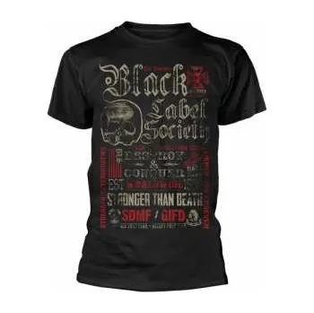 Pánské tričko Merch Black Label Society: Tričko Destroy & Conquer XXXL 2015