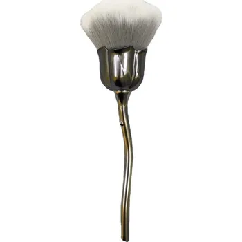 Kosmetický štětec Flower nail art štětec na gelové a akrylové nehty | štětec, nástroj na nehty - šedá