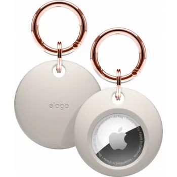 Pouzdro na mobilní telefon Elago Elago AirTag Basic Case - pouzdro pro AirTag béžové - Záruka bezpečnosti. Jednoduché splátky. Doprava zdarma od 170 PLN.