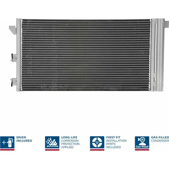 Výparník klimatizace Kondenzátor, klimatizace NISSENS 94670