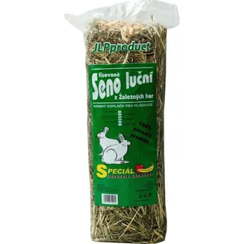 Krmivo pro hlodavce Seno luční s banánem a jablky JLP 15 l (bal. 12 ks)