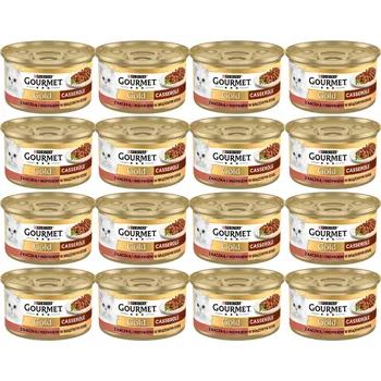 Krmivo pro kočku Purina Gourmet Gold kachna/krůta v omáčce 48x85g