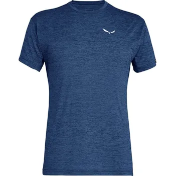 Pánské tričko Salewa Puez Melange Dry S/S Tee M dark denim melange - S