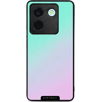 Pouzdro na mobilní telefon Lesklý kryt Mobiwear Glossy - Xiaomi POCO M7 Pro 5G - G063G Mátový a fialový odstín (Prémiové lesklé pouzdro, obal, kryt Mobiwear Glossy na mobil Xiaomi POCO M7 Pro 5G - G063G Mátový a fialový odstín, materiál Plast + TPU silikon - krytí po všech stranách