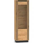 Vitrína Urso - ML Meble Černá 65x200 cm