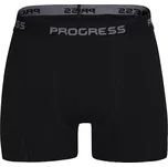 PROGRESS Progress Bamboo pánské boxerky s bambusem, černá velikost M