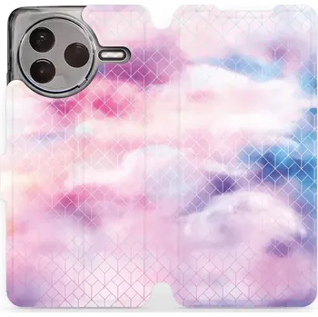 Pouzdro na mobilní telefon Flipové pouzdro Mobiwear - Xiaomi POCO F7 Pro 5G - MR02S Vodovkové obrazce (Knížkové flip pouzdro, obal, kryt na mobil Xiaomi POCO F7 Pro 5G - MR02S Vodovkové obrazce, materiál Umělá kůže + TPU - ochrana 360°, stojánek, silikonová vanička, magnetické)