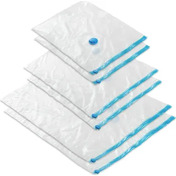 Úložný box TecTake GmbH 402525 6 vakuových pytlů, různé velikosti - průhledná