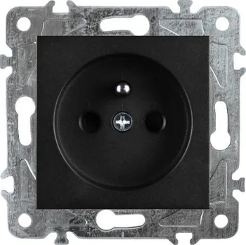 Elektrická zásuvka Elhard Zásuvka Royal, černá