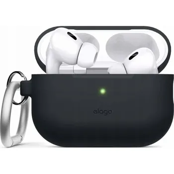Příslušenství pro sluchátka Elago Silikonové pouzdro AirPods Pro 2 Hang - pouzdro s karabinou pro AirPods Pro 2 černé - Záruka bezpečnosti. Jednoduché splátky. Doprava zdarma od 170 PLN.