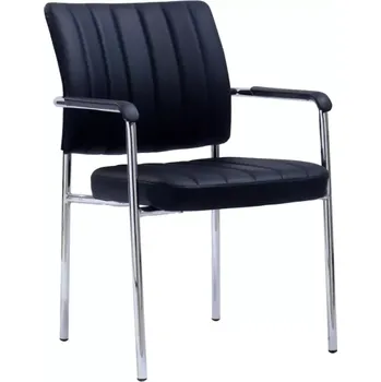 Zasedací židle FLORIN, černá - SLEVA 3% s kodem radost25