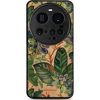 Pouzdro na mobilní telefon Lesklý kryt Mobiwear Glossy - Xiaomi 15 Ultra - G036G - Sukulenty (Prémiové lesklé pouzdro, obal, kryt Mobiwear Glossy na mobil Xiaomi 15 Ultra - G036G - Sukulenty, materiál Plast + TPU silikon - krytí po všech stranách, neošoupatelný potisk, tenké)