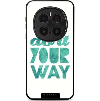 Pouzdro na mobilní telefon Lesklý kryt Mobiwear Glossy - Honor Magic7 Pro 5G - G080G Do it your way (Prémiové lesklé pouzdro, obal, kryt Mobiwear Glossy na mobil Honor Magic7 Pro 5G - G080G Do it your way, materiál Plast + TPU silikon - krytí po všech stranách, neošoupatelný potisk